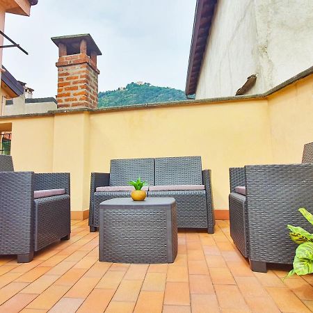King Como Lake Center 9 Posti Letto- Grande Terrazza - 2 Bagni Privati Exterior foto